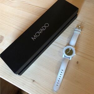 White Women’s Authentic Movado Bold Watch